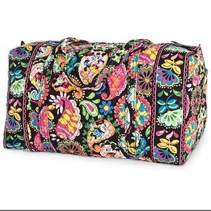 Vera Bradley Disney Duffel Bag in Midnight Mickey